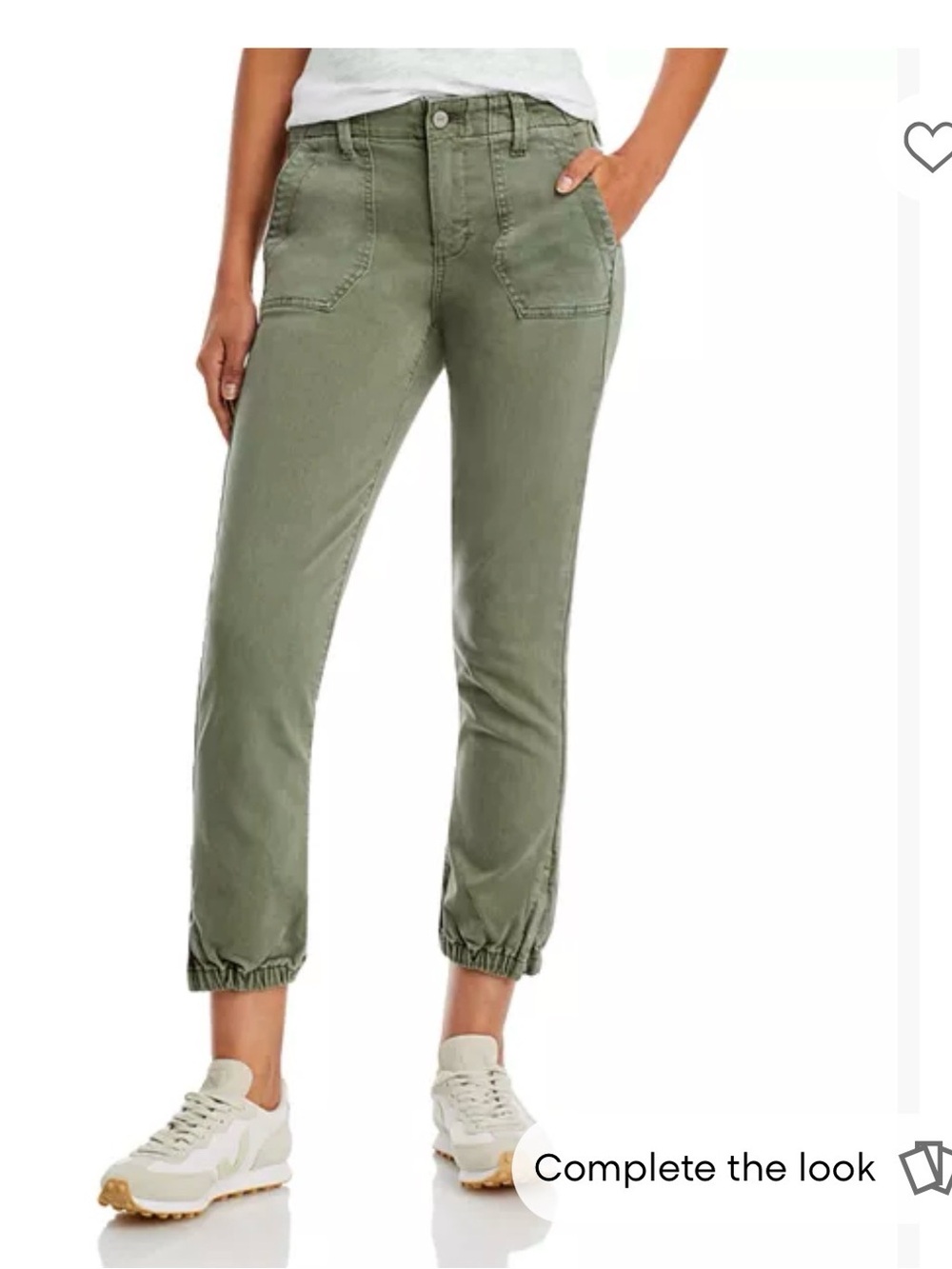Paige Mayslie Cropped Joggers